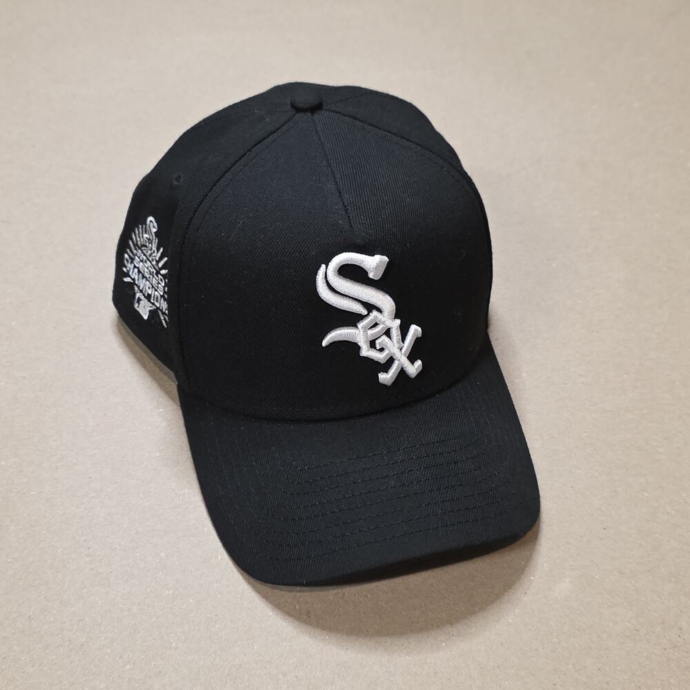 New Era 9FORTY Adjustable Black Chicago White Sox World Series Cap